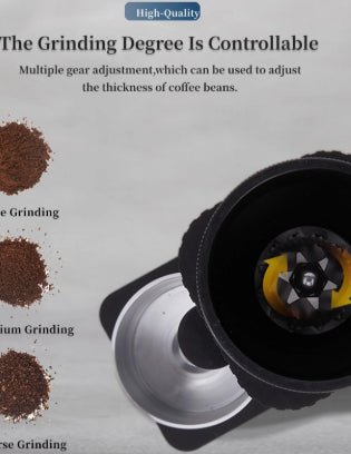 Home Outdoor Grinder Electric Bean Mill USB Charging