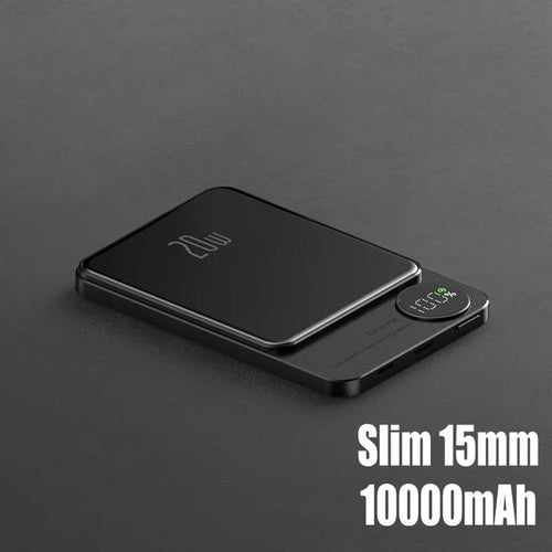Magnetic Power Bank Wireless External Auxiliary Battery Pack