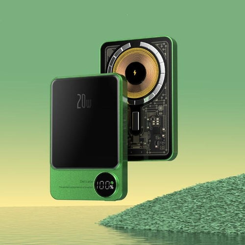 Magnetic Power Bank Wireless External Auxiliary Battery Pack